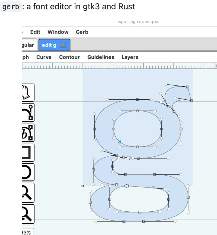 font