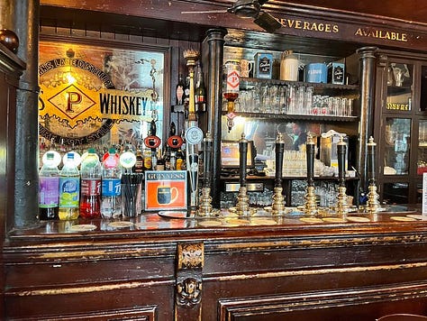 In and out at Toner's Pub