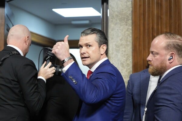 Pete Hegseth confirmed as defense secretary in tie-breaking vote | AP News