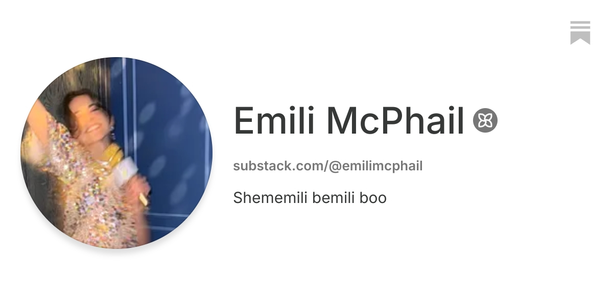 Emili McPhail | Substack