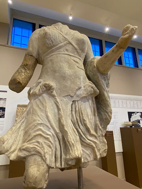 Tomb of Iphigenia, The Sacred Family (Zeus, Leto, Artemis and Apollo), Offerings for Artemis, Artemis the Huntress artifacts
