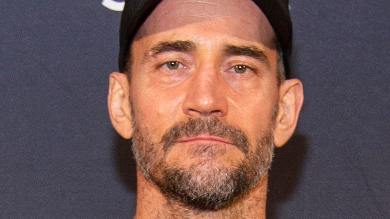 CM Punk smiling