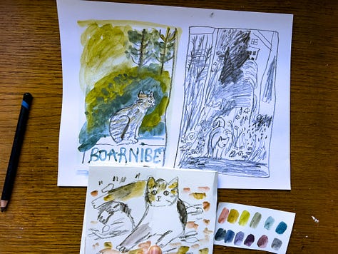 Cat illustrations by Beth Spencer