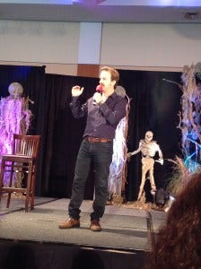 Host with the most Richard Speight Jr.