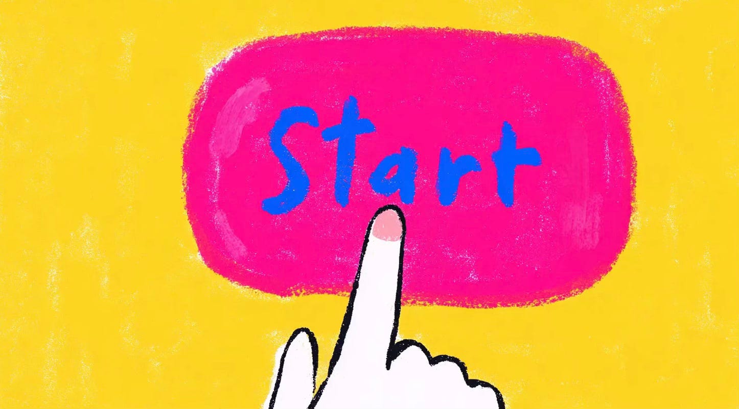 Start Before You Are Ready