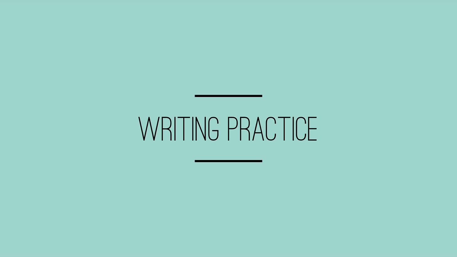 Writing Practice - Throughline by Jill Filipovic