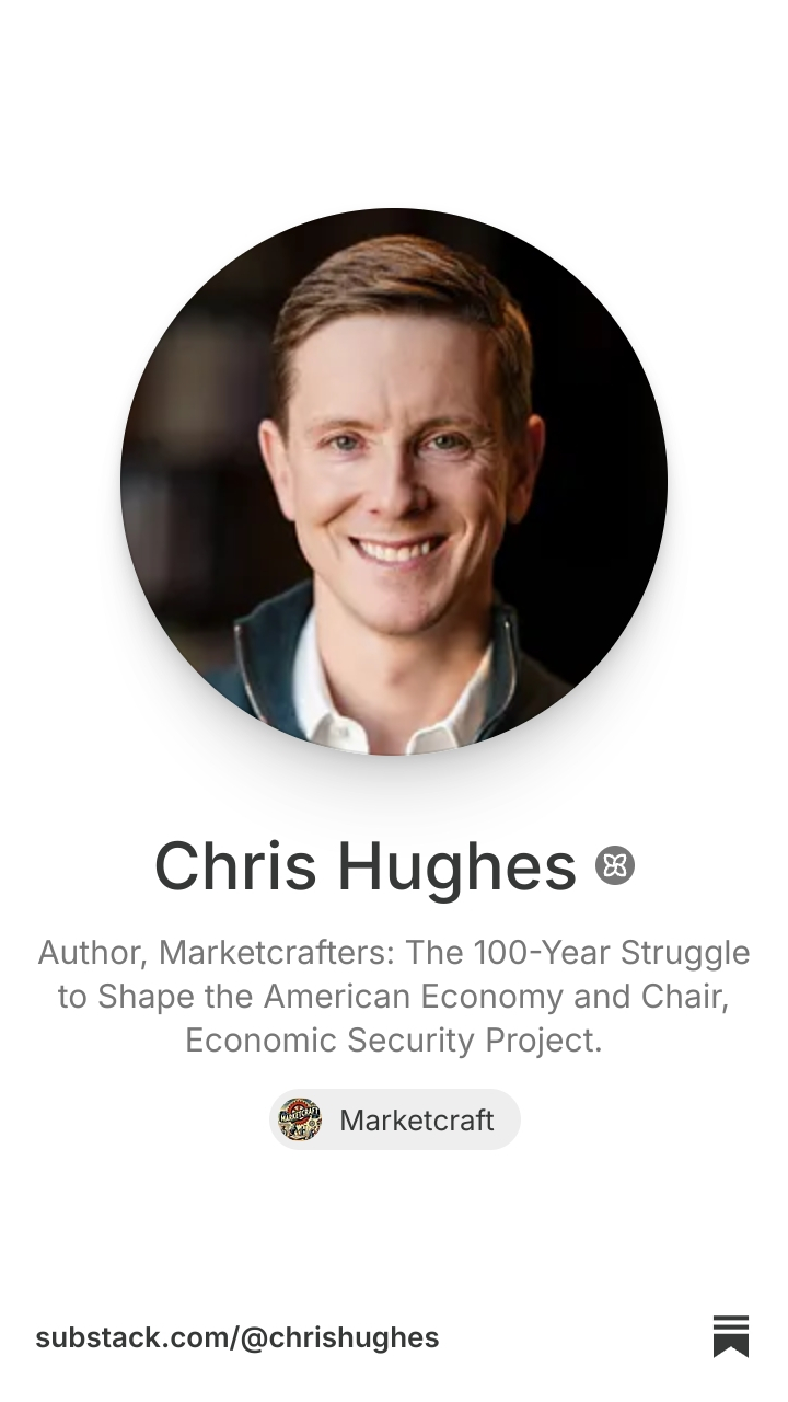 Chris Hughes | Substack