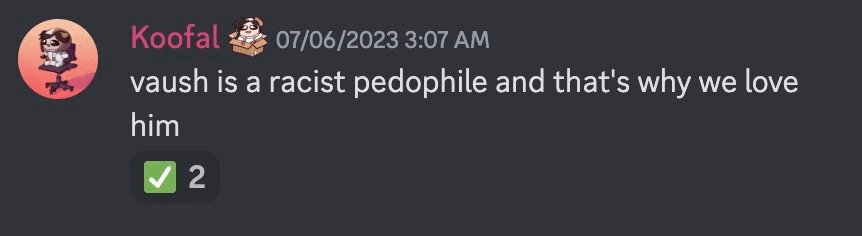 Keffals defending Vaush Keffals defending Vaush