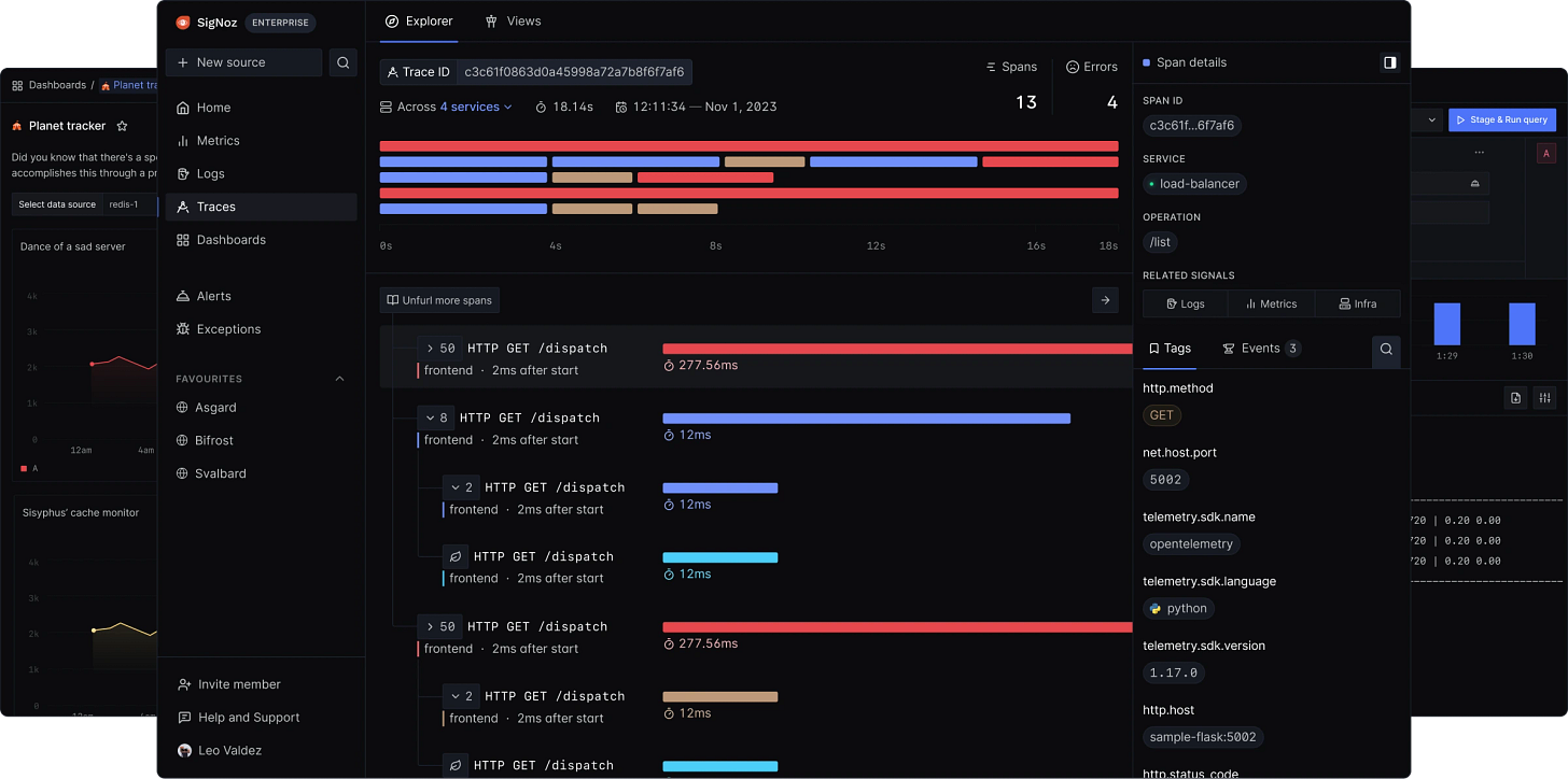 SigNoz | The Open Source Datadog Alternative