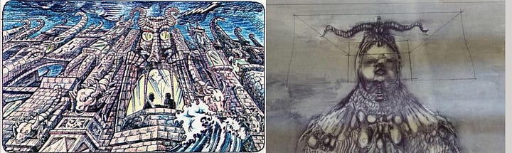 montage of screen captures from the Dune storyboards