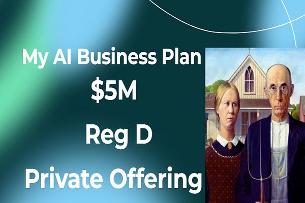 My AI Business Plan | Dr. Alexander Durig | Substack