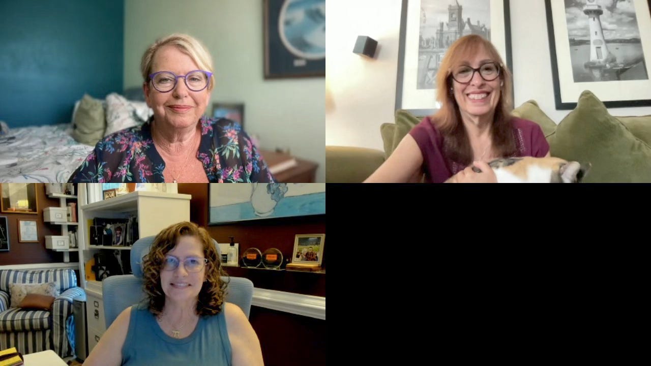 Screenshot of podcast