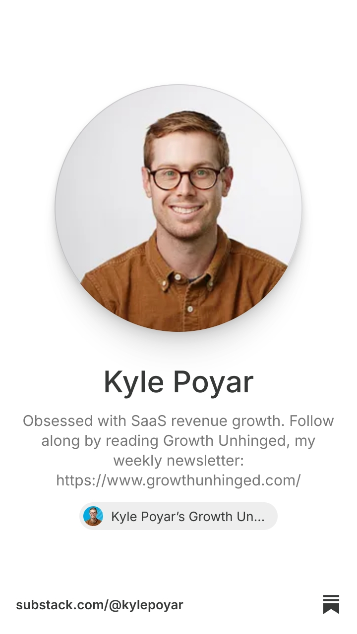 Kyle Poyar | Substack