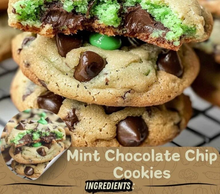 Mint Chocolate Chip Cookies: A Cool, Chocolaty Treat You’ll Love