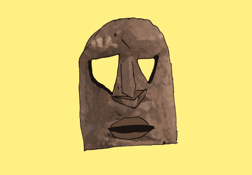 👀 Illustration : Saul P. (8 ans) - Masque