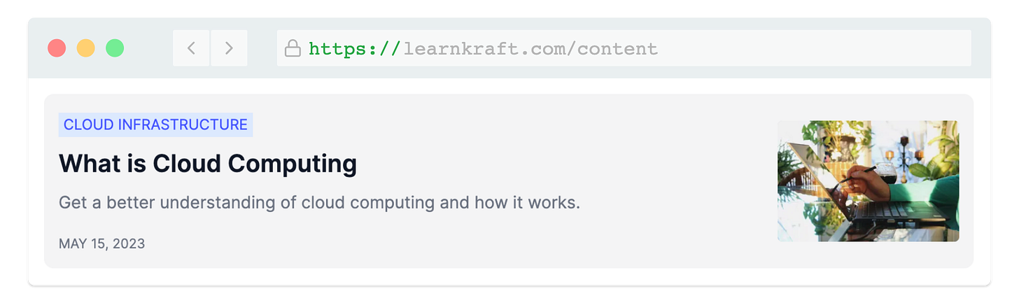 Cloud computing article