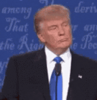Donald Trump saying 'wrong'