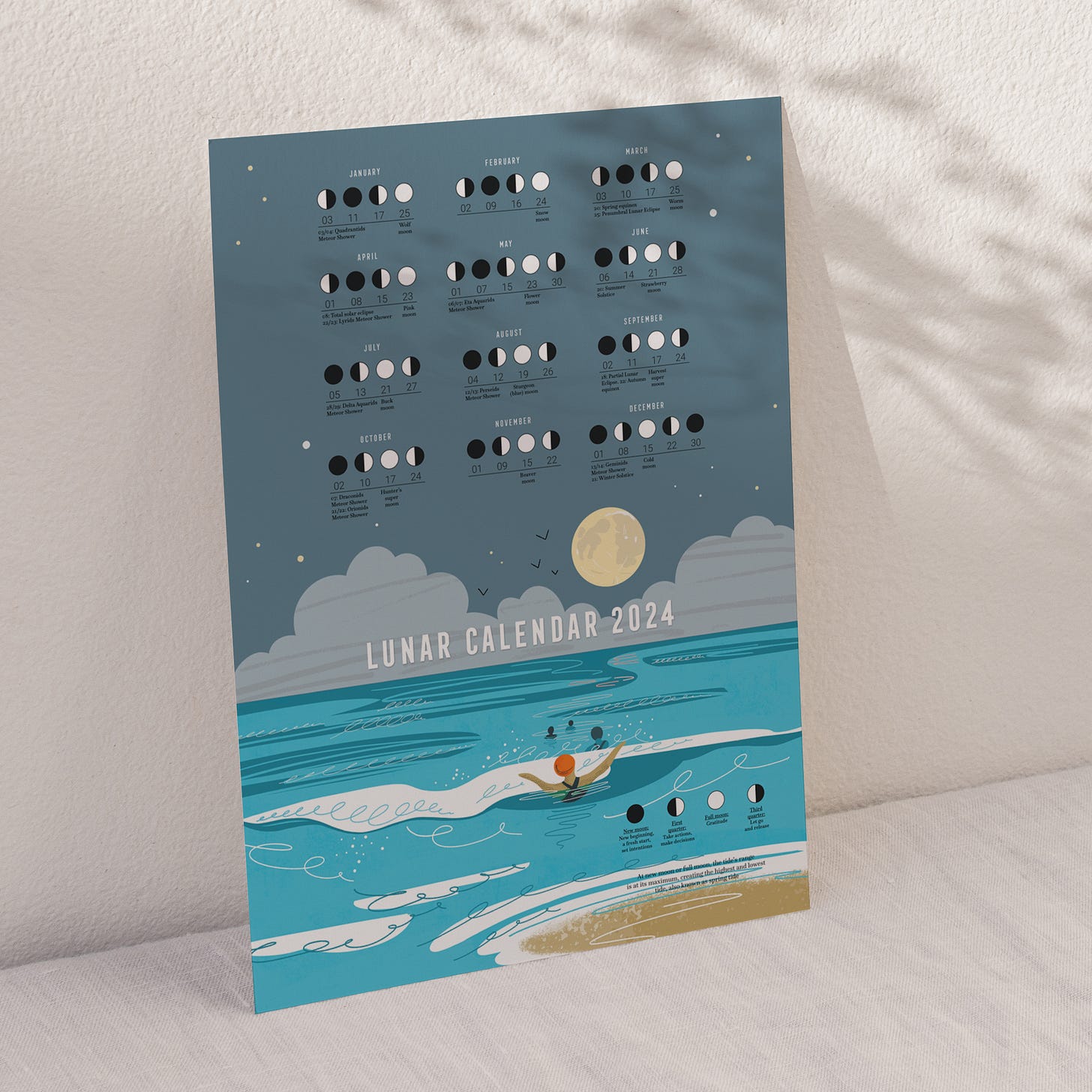 Lunar calendar for 2024