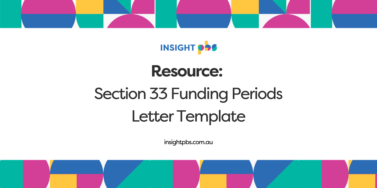 Resource: Section 33 Funding Periods Letter Template