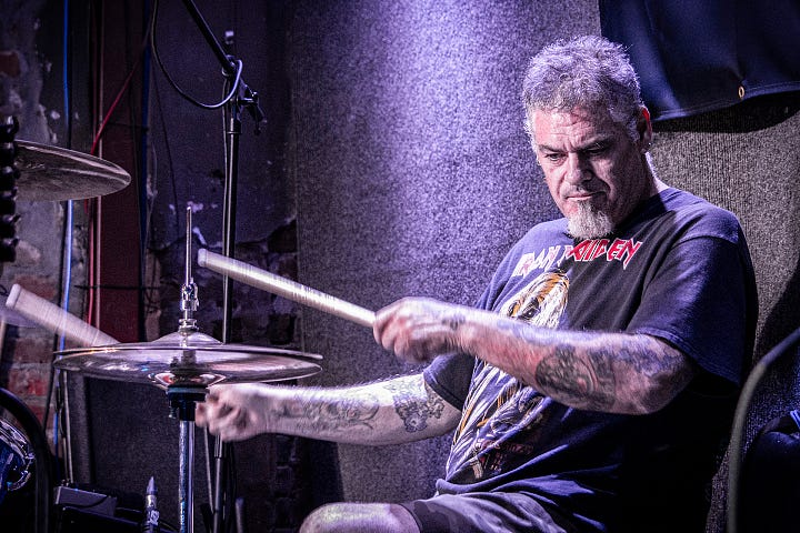 Eric "Erok" Hoffmann, Drums / all photos by author