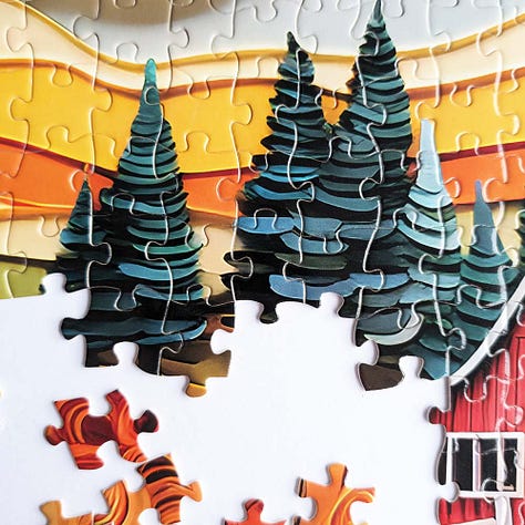 Gallery of PickForU Golden Countryside  Jigsaw Puzzle