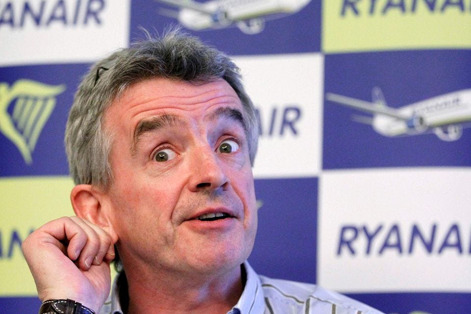 I've always been warm and cuddly' – Michael O'Leary on Ryanair's 'nicer'  image | Irish Independent