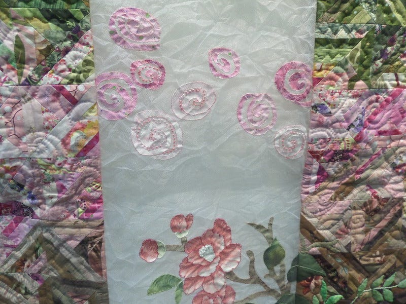 Detail from Quilt by Kiyoko Shimada Detail from Quilt by Kiyoko Shimada