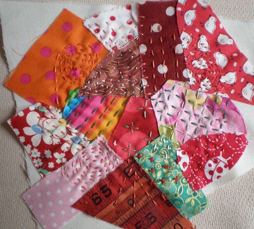 Sashiko Scrappy Sampler Sashiko Scrappy Sampler