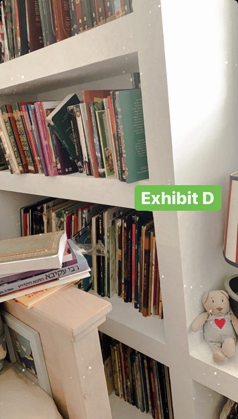 many bookshelves 