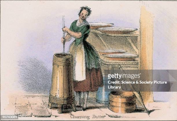 92 Woman Churning Butter Stock Photos, High-Res Pictures, and Images -  Getty Images