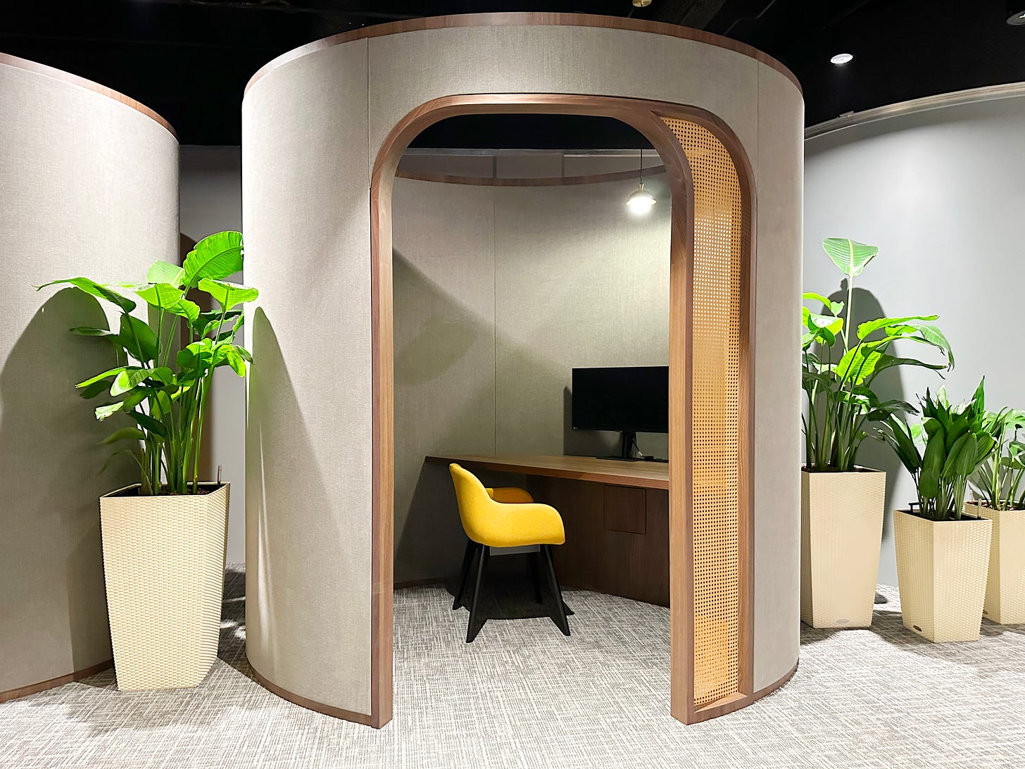 JustCo Singapore Changi Airport T3 work cocoon