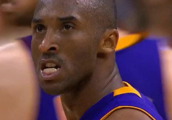 What year did Kobe start doing his teeth-barring thing? 2009? : r/lakers