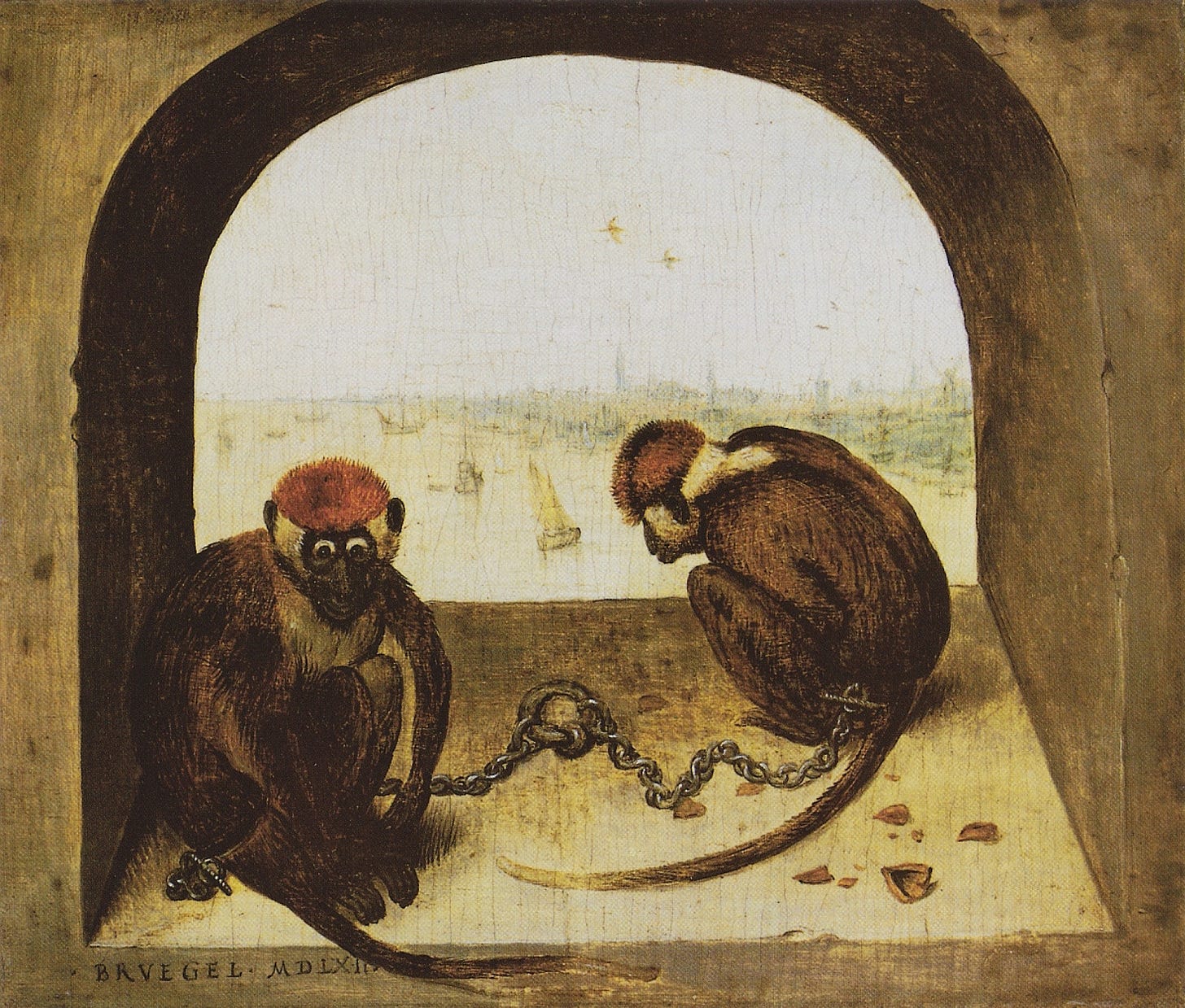 Peter Brueghel the Elder: Two monkeys. Research and reconstruction of the  creative process | Arthive