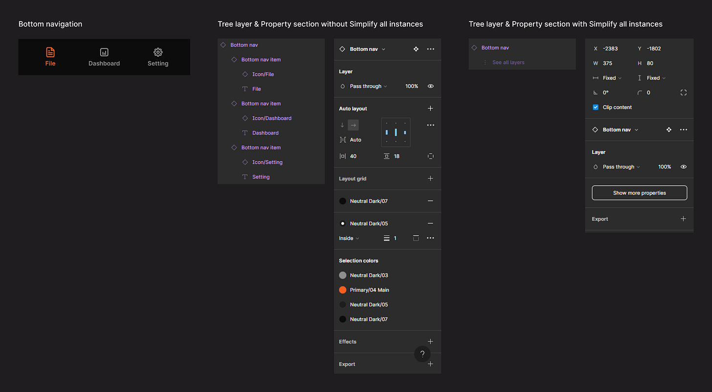 All about Figma component properties and tips