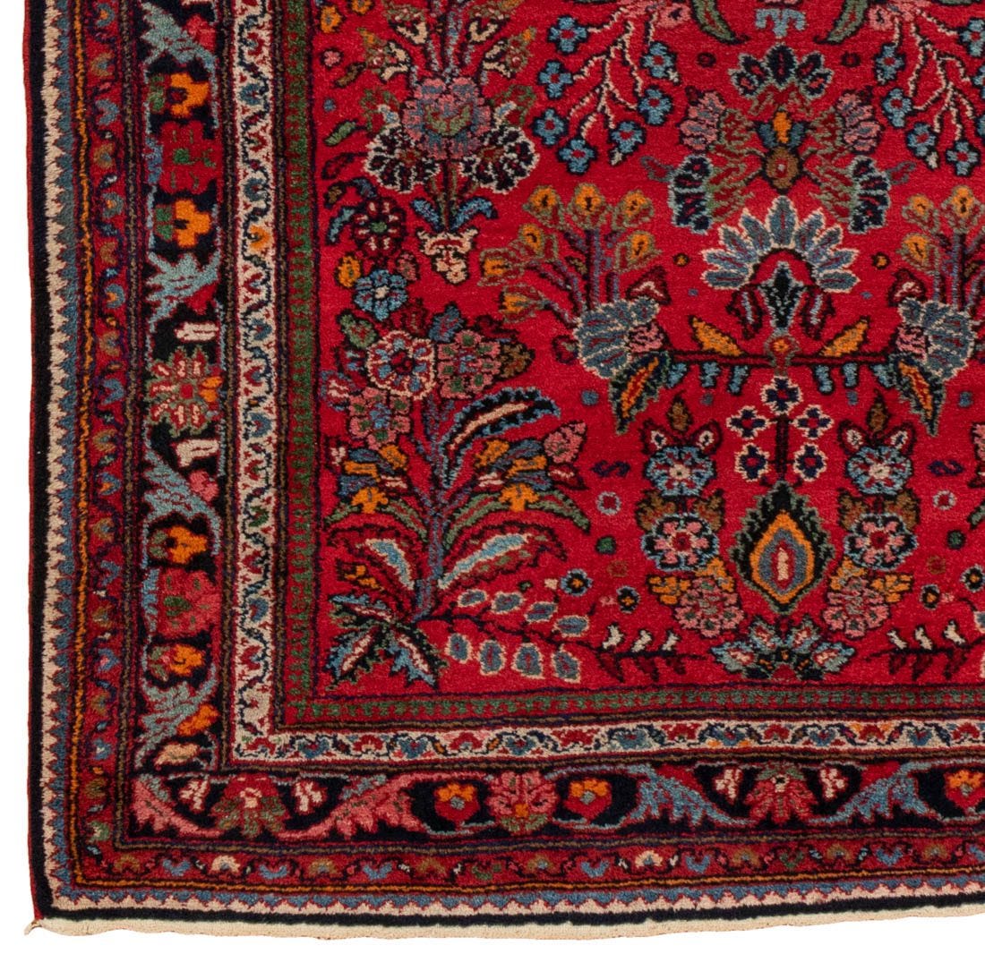 Semi-Antique Persian Borchalou Wool Rug