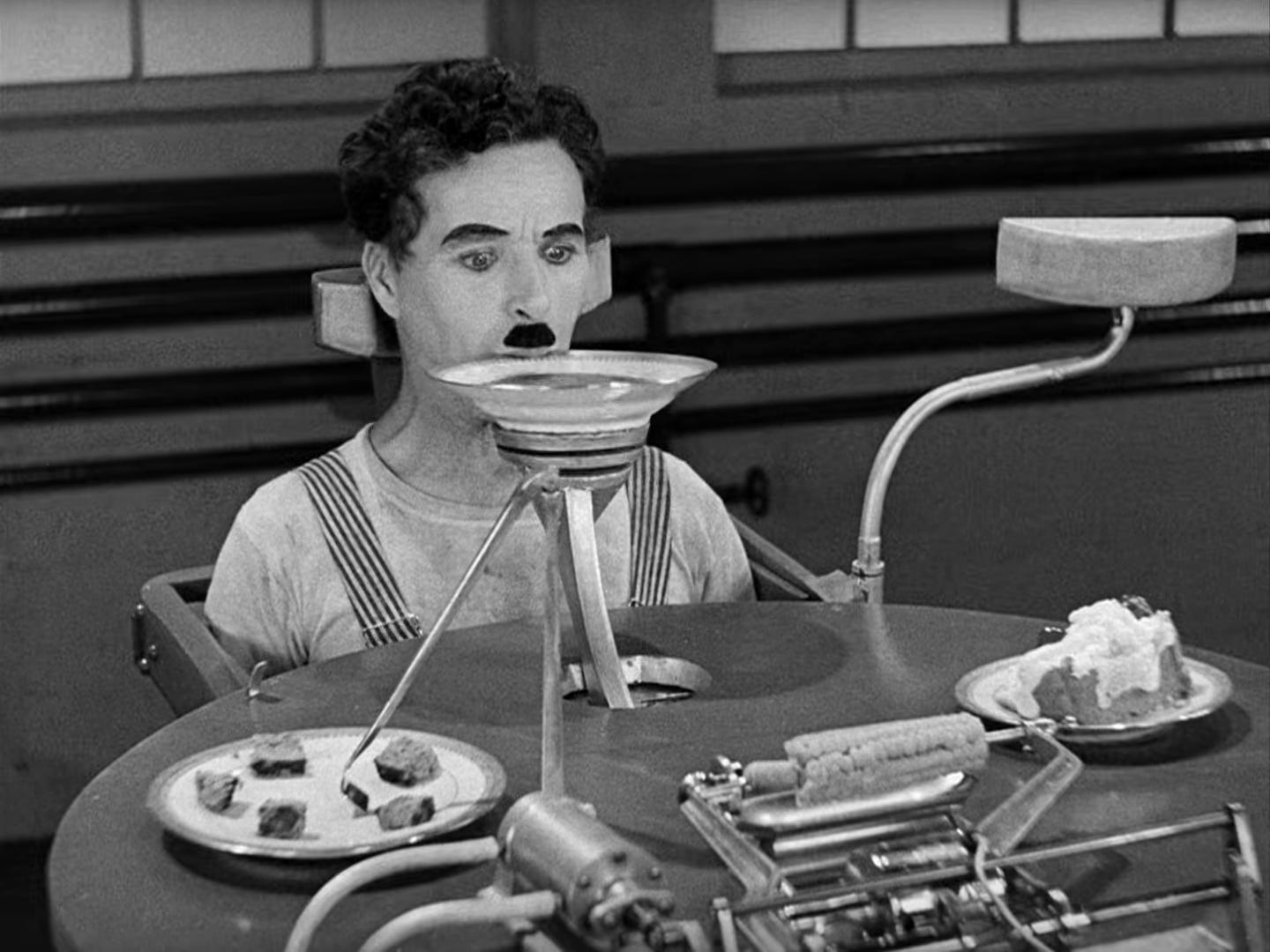 Charlie Chaplin in Modern Times (1936) Charlie Chaplin in Modern Times (1936)