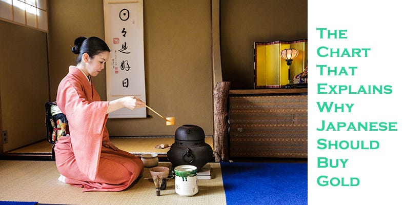 why Japanese need to buy gold
