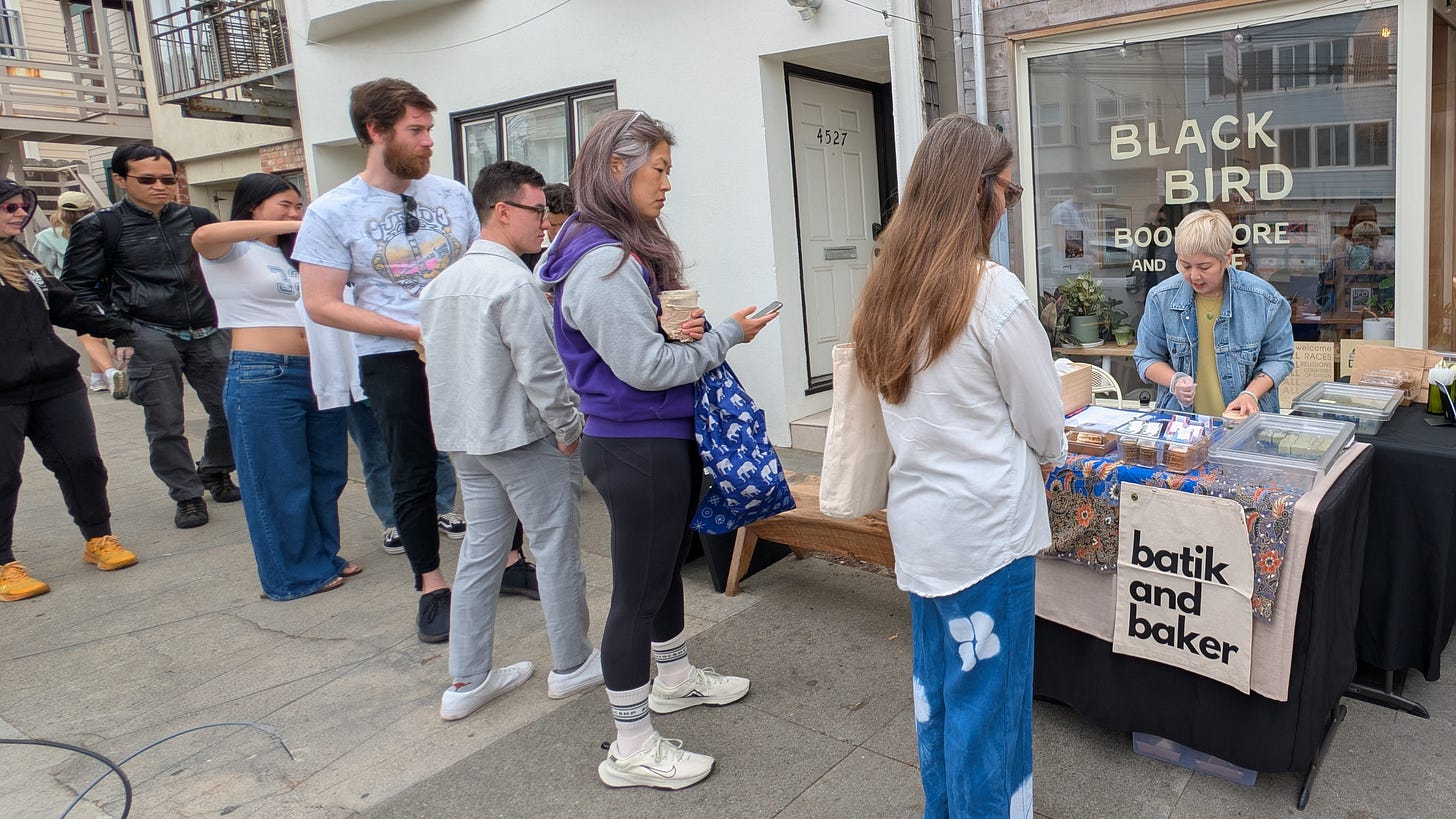 Popup at Black Bird Bookstore