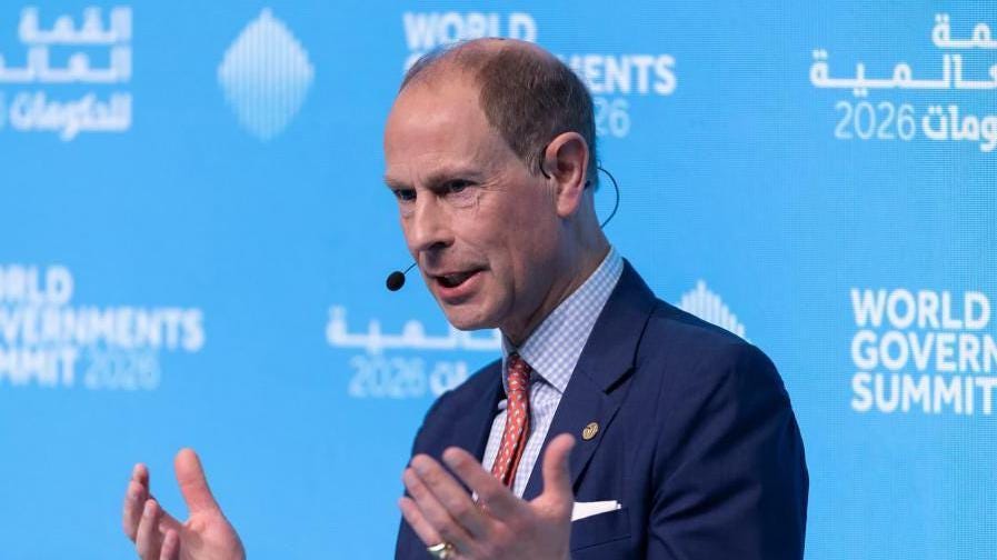 Prince Edward says remember victims after Epstein files released - BBC News