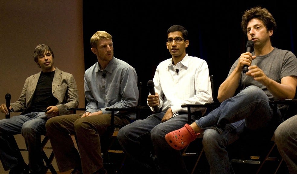 Fundadores do Google saem do comando | Empresas | Valor Econômico