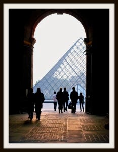 Entrance to the Pyramid - Louvre