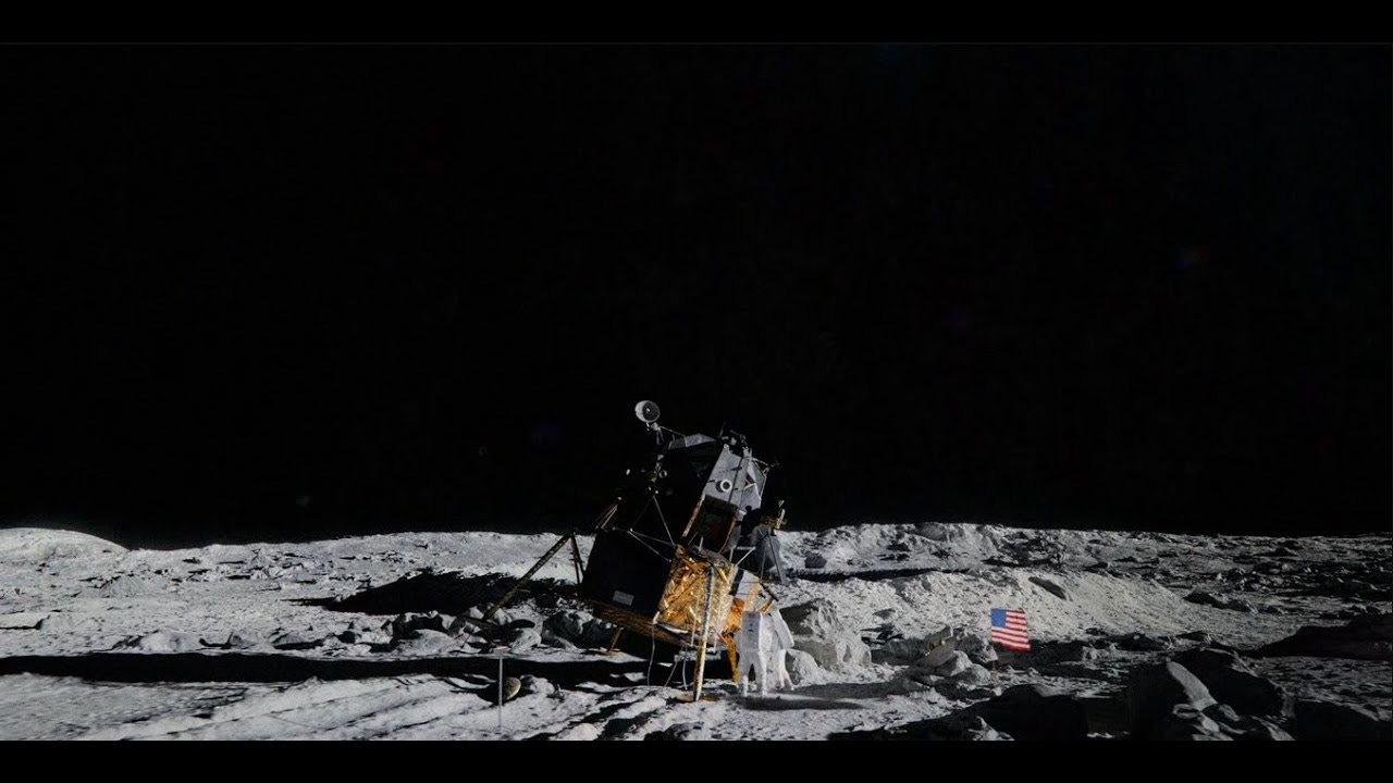 For All Mankind - Canted Lunar Ascent (Apollo 11 Lunar Liftoff)