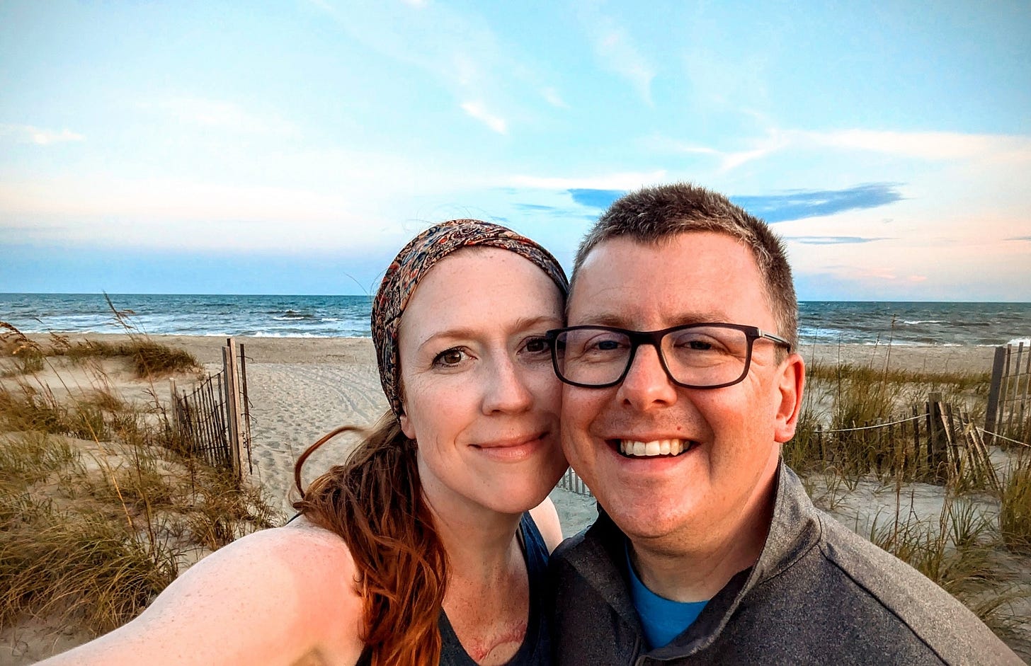 May be an image of 2 people, ocean and beach