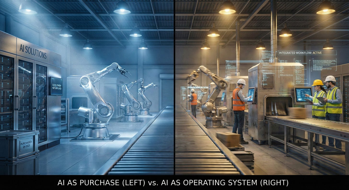 Everyone Has AI Now. Almost No One Has AI Advantage. What Actually Changes That.