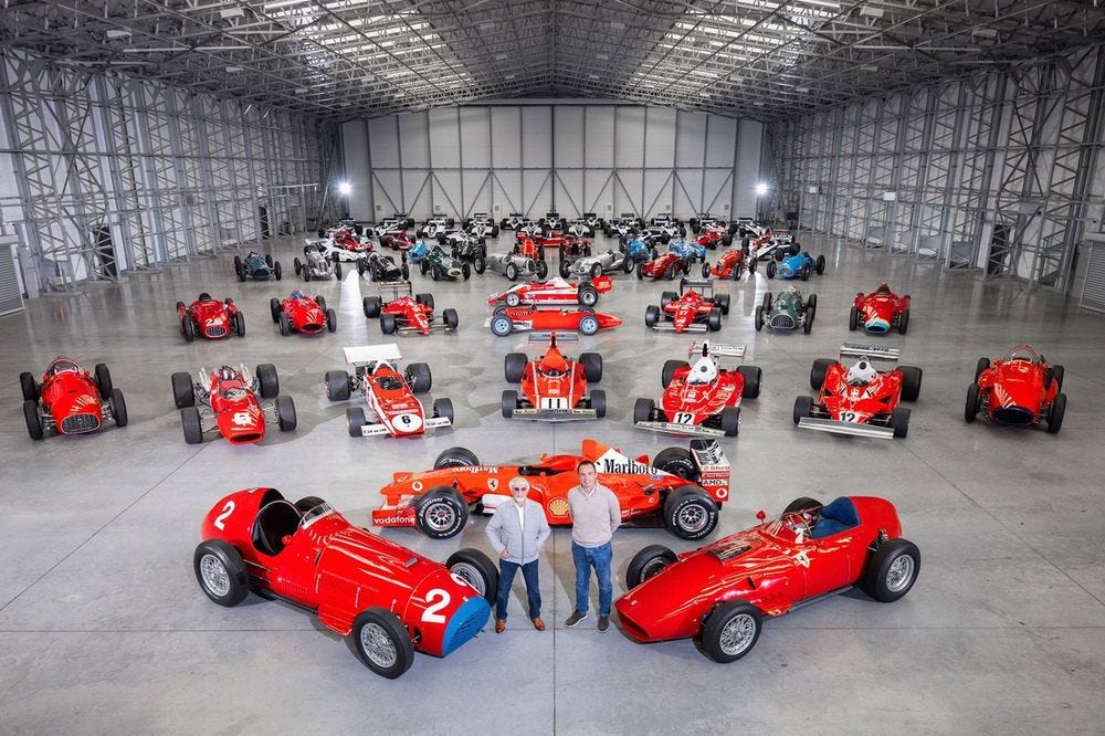 Ecclestone's car collection