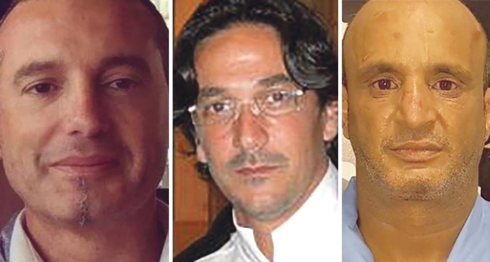 Still facing charges for fuel smuggling in Syracuse: Darren Debono, Gordon Debono and Fahmi Bin Khalifa; the Americans think they know more about Mediterranean smuggling trade Still facing charges for fuel smuggling in Syracuse: Darren Debono, Gordon Debono and Fahmi Bin Khalifa; the Americans think they know more about Mediterranean smuggling trade