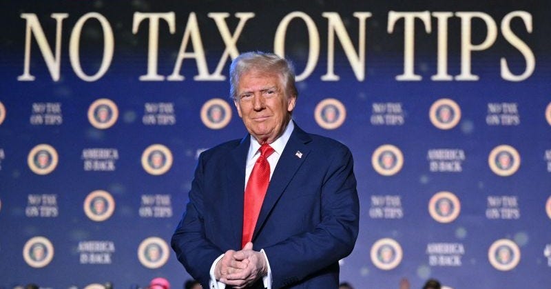 Trump repeats pledge to ending taxes on tips, a costly proposal whose  details remain scant | CNN Politics