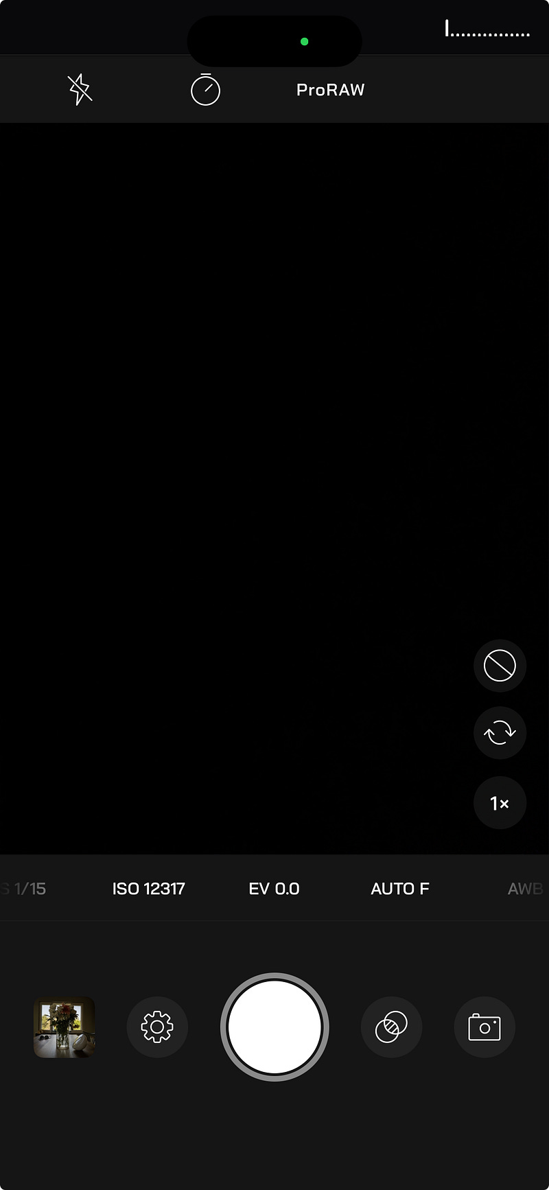 From the photography tool creators to pro camera creators. Moment app’s camera view.