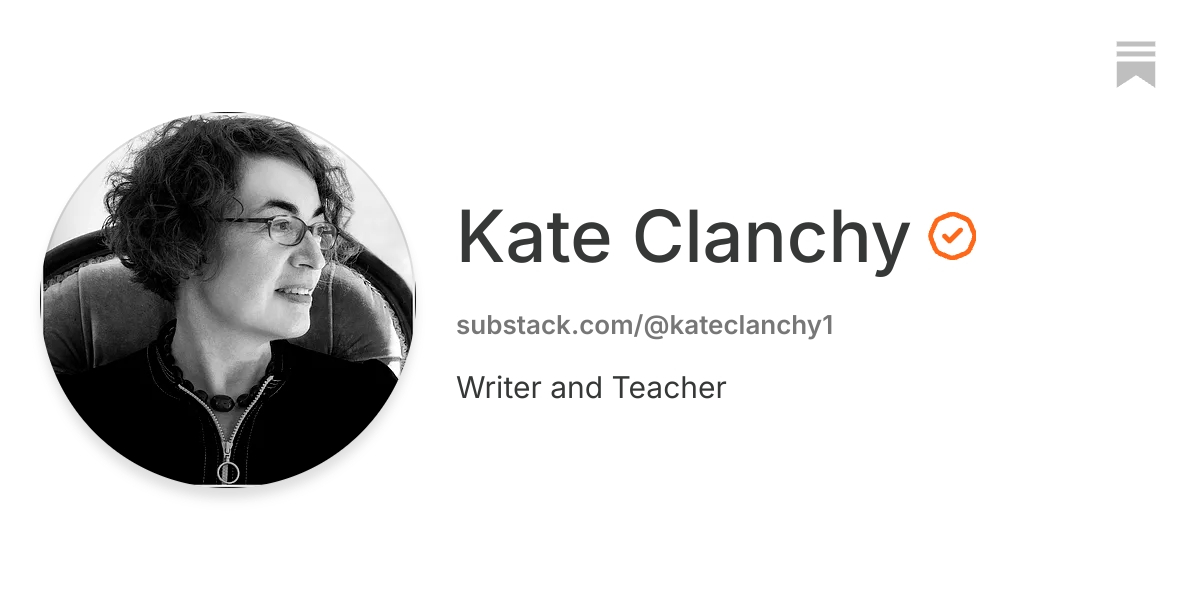 Kate Clanchy | Substack