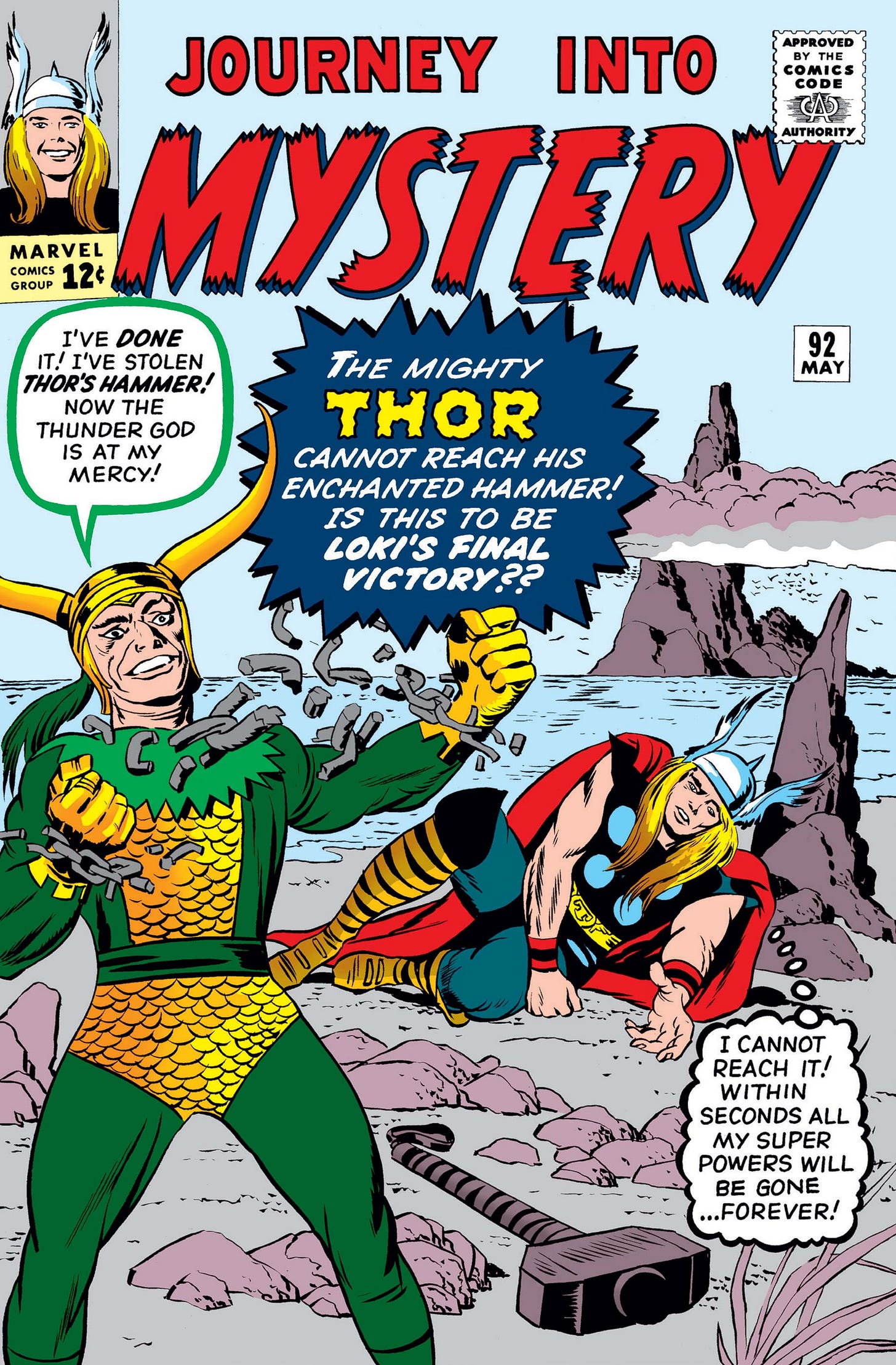 Journey Into Mystery (1952) #92 | Comic Issues | Marvel